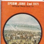 Derby Day Epsom June 2nd 1971 Racecard