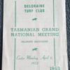 1953 Tasmanian Grand National Meeting Programme