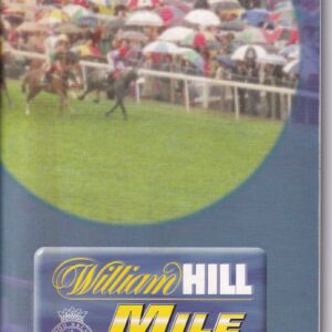 William Hill Mile Handicap Goodwood Racecourse Thursday 30th July 1998 Racecard