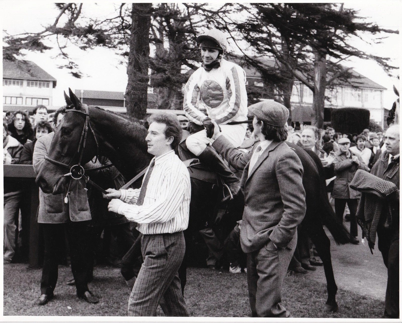 Peter Scudamore 149 National Hunt Winners Racing Photo February 1989 Fontwell