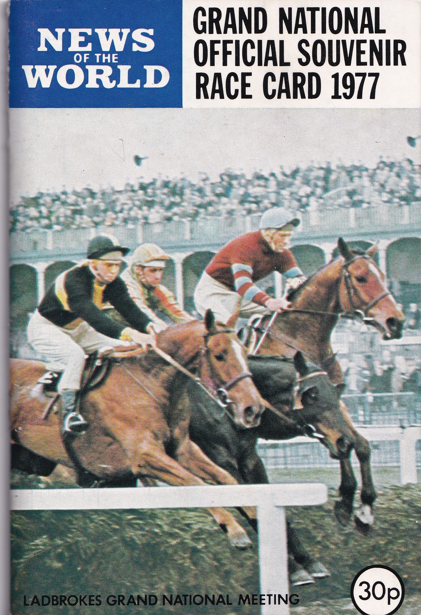 Liverpool Ladbrokes Grand National Meeting Third Day Saturday April 2nd 1977