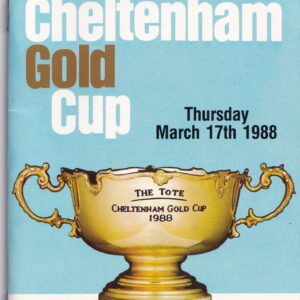 tote Cheltenham Gold Cup Thursday March 17th 1988