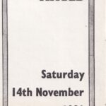 Royal Windsor Races Saturday 14th November 1981 Racecard