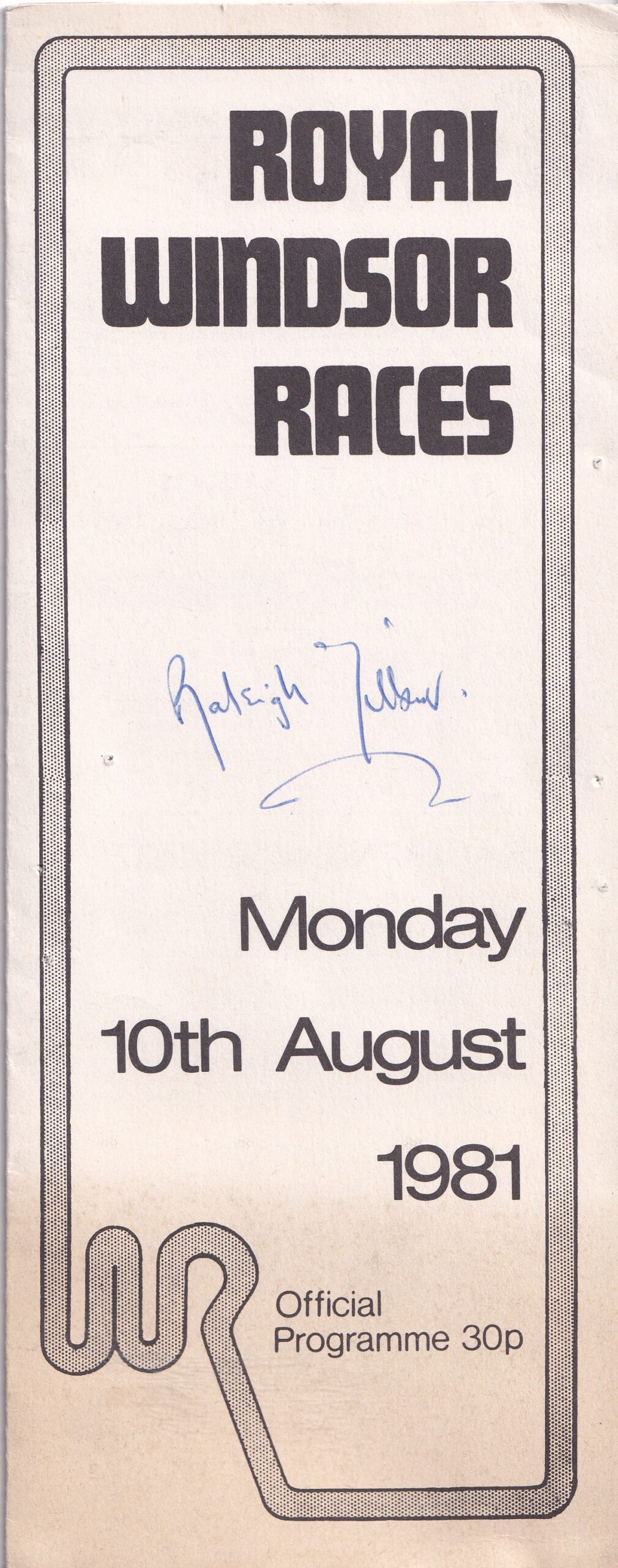 Royal Windsor Races Monday 10th August 1981