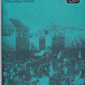 Derby Day Epsom 7th June 1972 Racecard