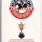 Cheltenham Mackeson Gold Cup Saturday 9th November 1985