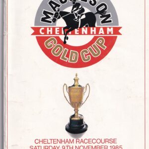 Cheltenham Mackeson Gold Cup Saturday 9th November 1985